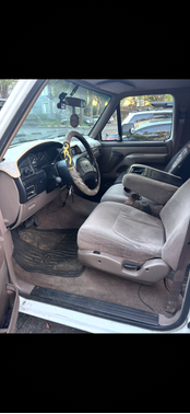 White 1996 Ford F-350 Eddie Bauer
