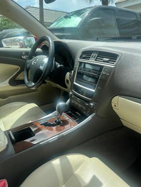 Red 2011 Lexus IS 250 Base