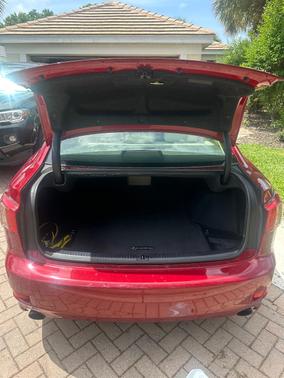 Red 2011 Lexus IS 250 Base