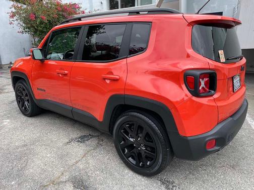 Orange 2017 Jeep Renegade Latitude