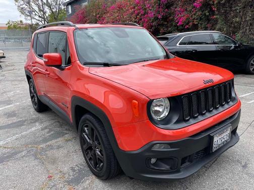 Orange 2017 Jeep Renegade Latitude