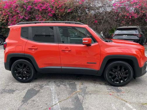 Orange 2017 Jeep Renegade Latitude