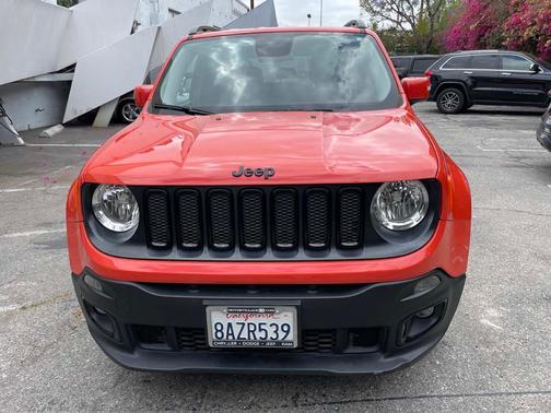 Orange 2017 Jeep Renegade Latitude