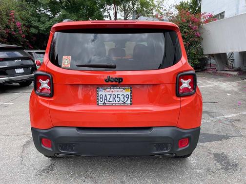 Orange 2017 Jeep Renegade Latitude