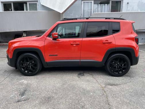 Orange 2017 Jeep Renegade Latitude