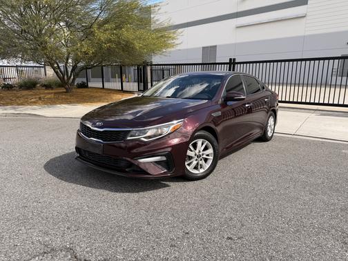 Purple 2019 Kia Optima LX