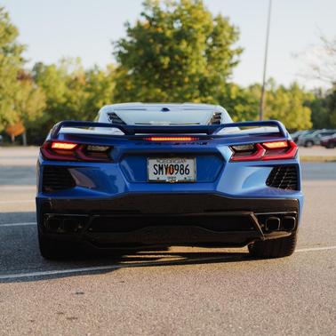 Blue 2020 Chevrolet Corvette Stingray w/3LT