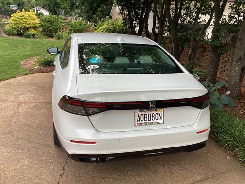 White 2024 Honda Accord Hybrid EX-L