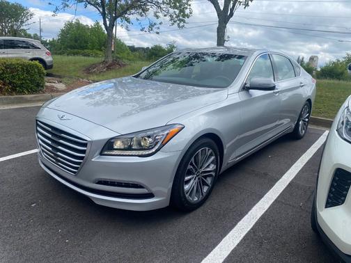 Silver 2016 Hyundai Genesis 3.8