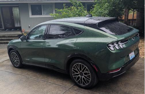 Green 2024 Ford Mustang Mach-E Premium