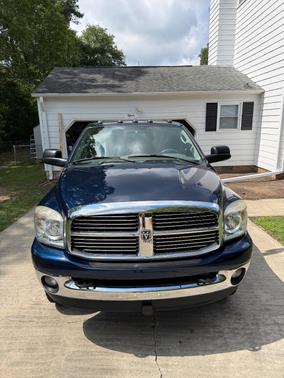Blue 2009 Dodge Ram 3500 SLT Quad Cab DRW