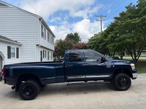 Blue 2009 Dodge Ram 3500 SLT Quad Cab DRW