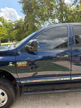 Blue 2009 Dodge Ram 3500 SLT Quad Cab DRW