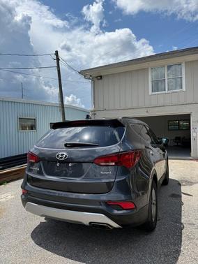 Gray 2017 Hyundai Santa Fe Sport 2.4L