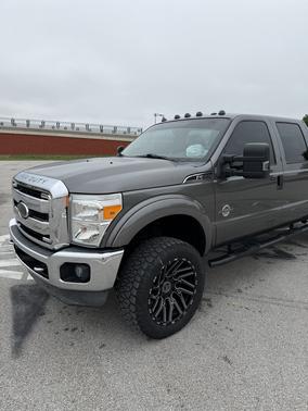 Gray 2011 Ford F-250 XLT
