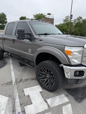 Gray 2011 Ford F-250 XLT