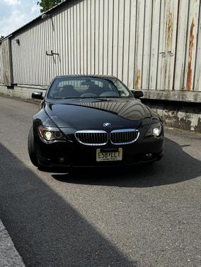 Black 2004 BMW 645 Ci