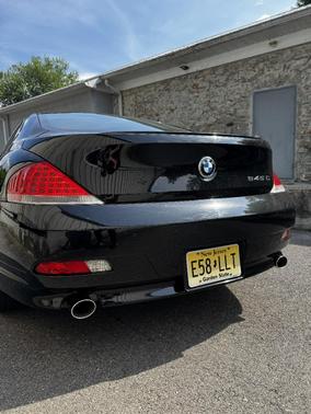 Black 2004 BMW 645 Ci