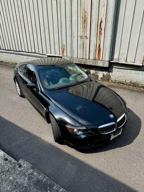 Black 2004 BMW 645 Ci