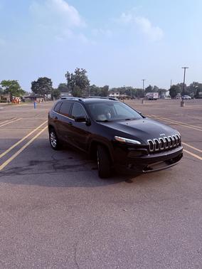 Black 2015 Jeep Cherokee Limited