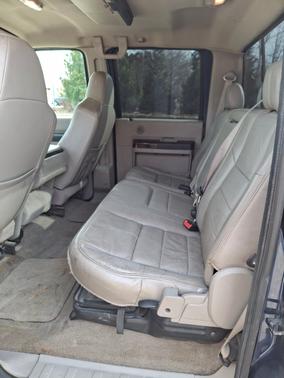 Blue 2008 Ford F-350 Lariat Crew Cab Super Duty