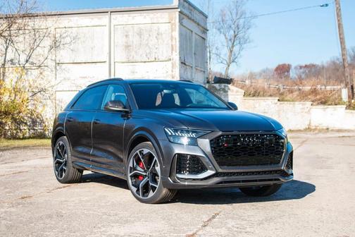 Gray 2021 Audi RS Q8 4.0T