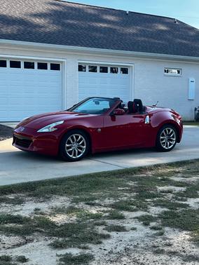 Red 2010 Nissan 370Z Touring