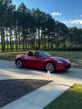 Red 2010 Nissan 370Z Touring