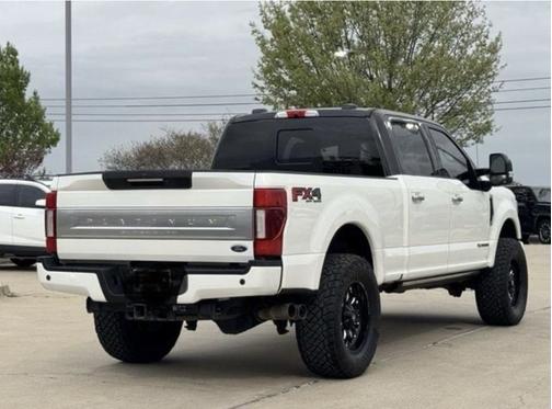White 2021 Ford F-250 Platinum