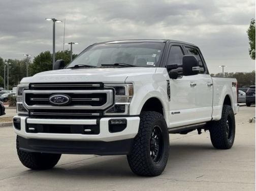 White 2021 Ford F-250 Platinum