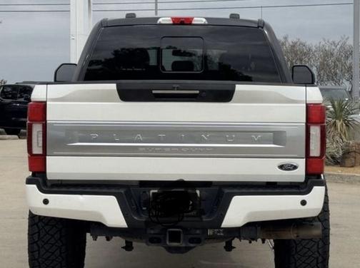 White 2021 Ford F-250 Platinum