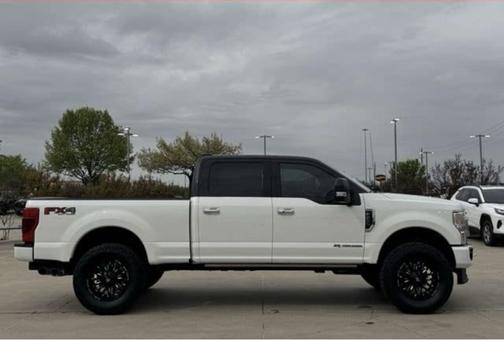 White 2021 Ford F-250 Platinum