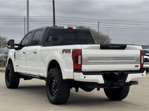 White 2021 Ford F-250 Platinum