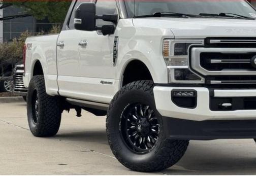 White 2021 Ford F-250 Platinum