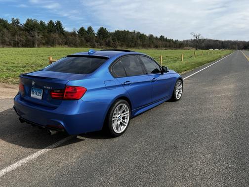 Blue 2013 BMW 335 i xDrive