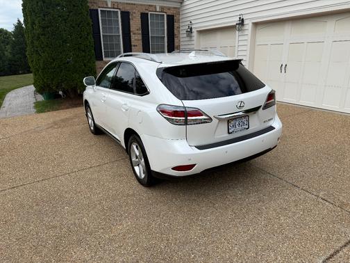 White 2015 Lexus RX 350 Base
