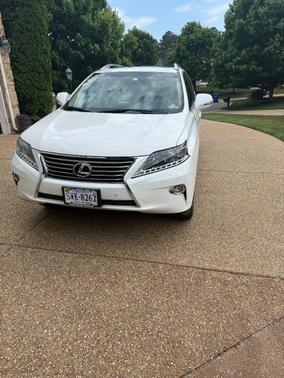 White 2015 Lexus RX 350 Base