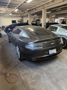 Gray 2010 Aston Martin Rapide Base