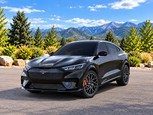 Black 2023 Ford Mustang Mach-E GT
