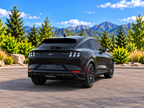 Black 2023 Ford Mustang Mach-E GT