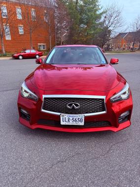 Red 2016 INFINITI Q50 3.0t Sport