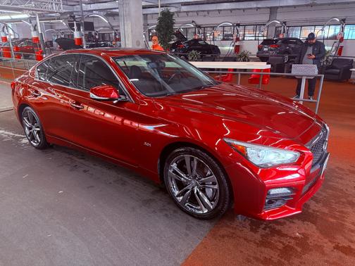 Red 2016 INFINITI Q50 3.0t Sport