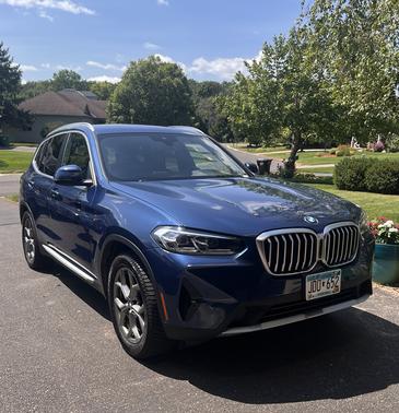 Blue 2022 BMW X3 xDrive30i