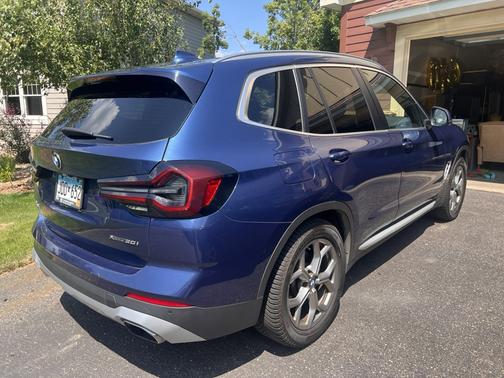 Blue 2022 BMW X3 xDrive30i