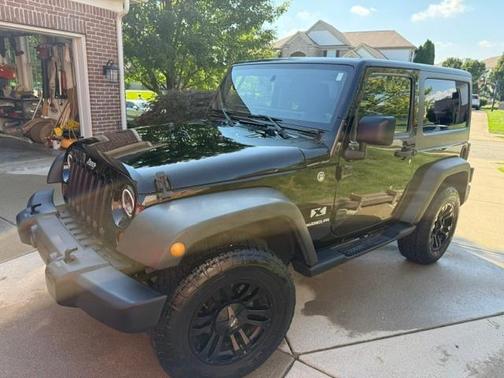 Black 2008 Jeep Wrangler X