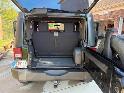 Black 2008 Jeep Wrangler X