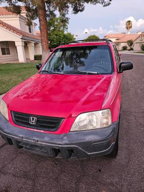 Red 2000 Honda CR-V EX