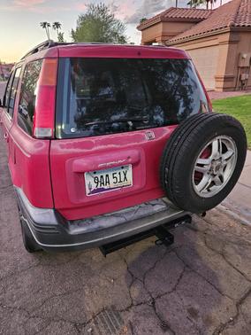 Red 2000 Honda CR-V EX