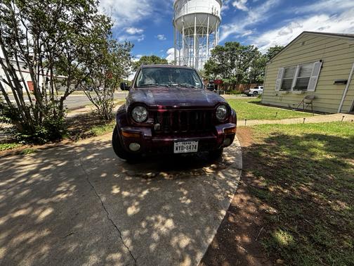 Red 2003 Jeep Liberty Limited