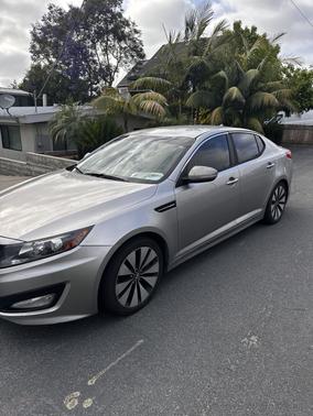 Silver 2013 Kia Optima SX